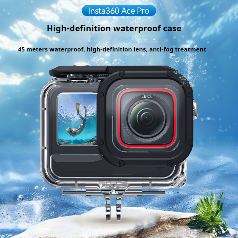TELESIN Waterproof Case for Insta360 Ace Pro