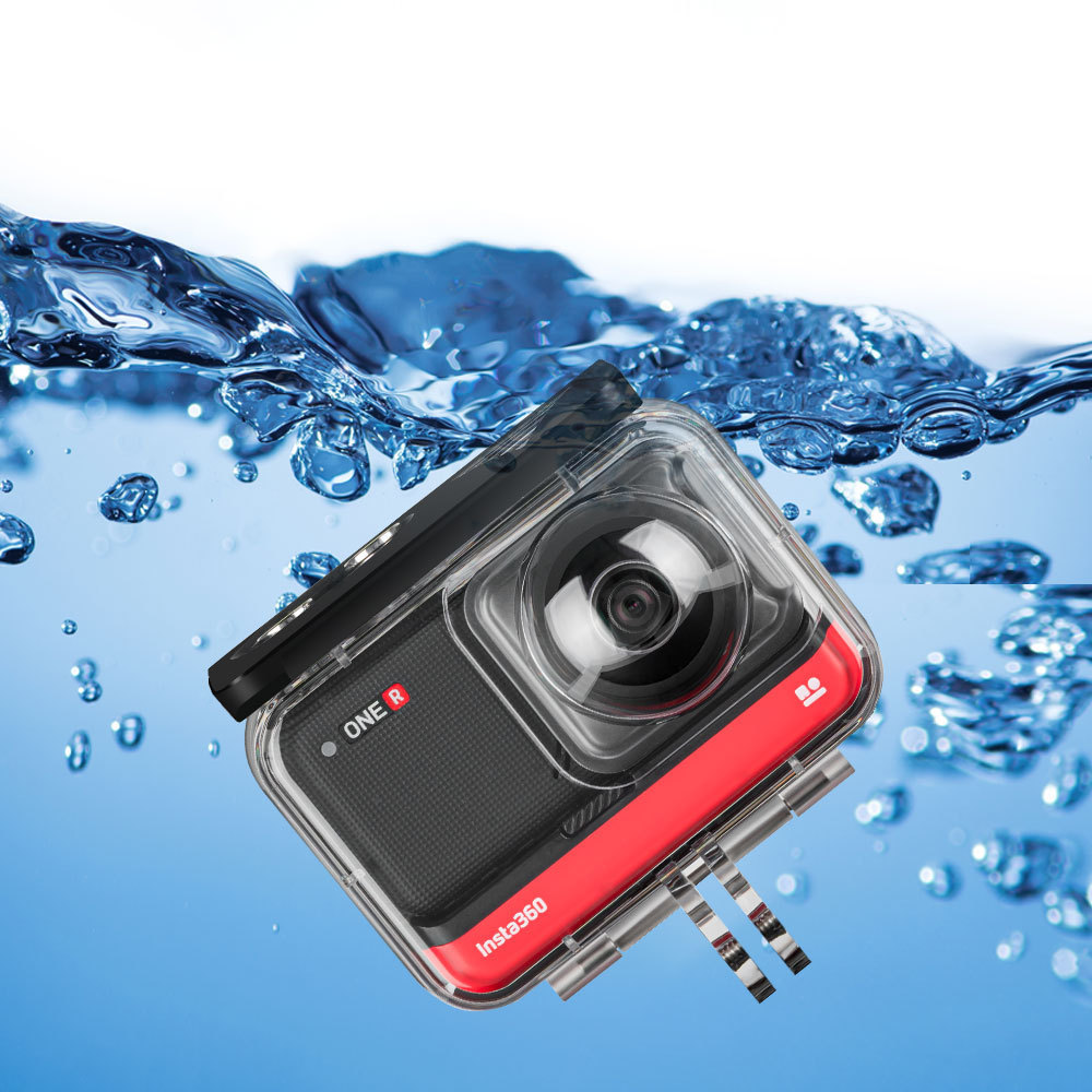 Suitable for Insta360 ONE R camera diving shell waterproof shell panoramic version 40m waterproof shell accessories