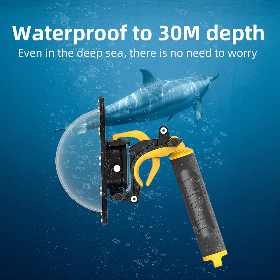 TELESIN Dome Port for GoPro Hero 12/11/10/9