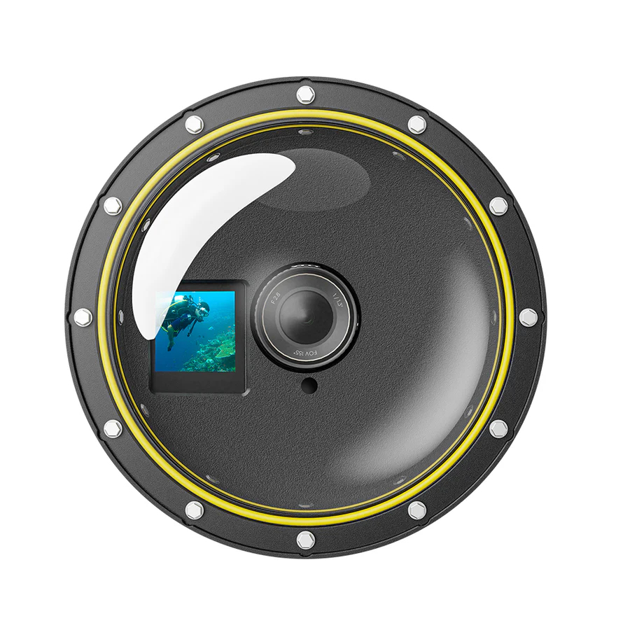 TELESIN Dome Port for DJI ACTION 3/4
