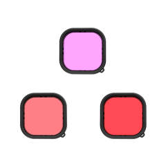 Pink Red Purple Waterproof Case Filter