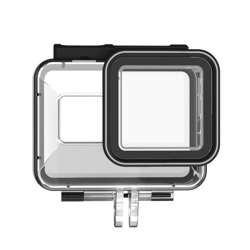45M Underwater Housing Waterproof Case for GoPro Hero 8 TELESIN