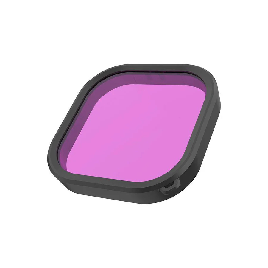 TELESIN Pink Red Purple Waterproof Case Filter for GoPro 12/11/10/9