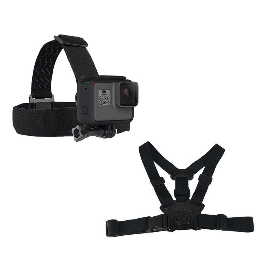 TELESIN Chest Belt Head Strap Mount for GoPro