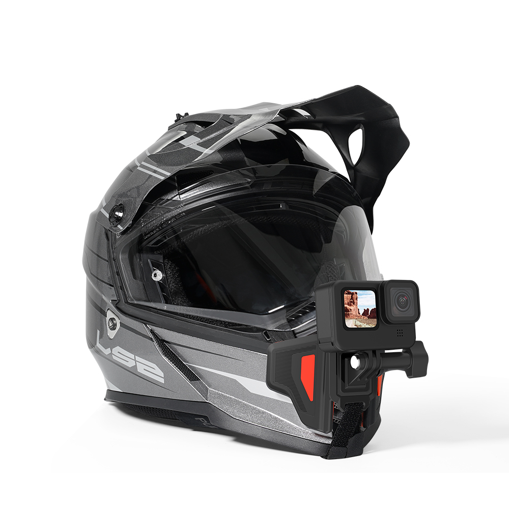 TELESIN Motorcycle Helmet Chin Strap Mount for Action Camera