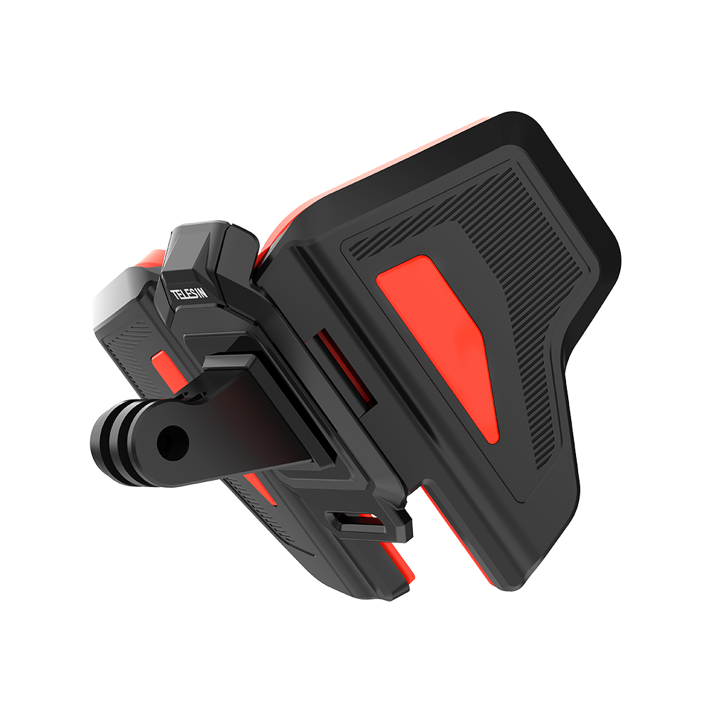 TELESIN Motorcycle Helmet Chin Strap Mount for Action Camera