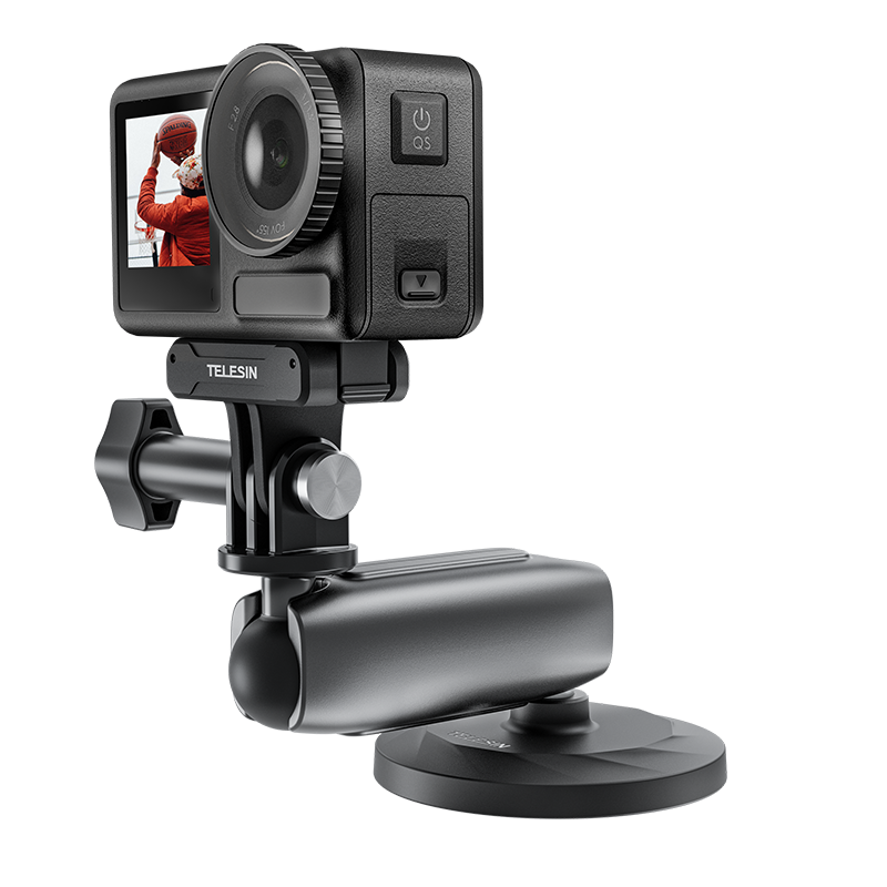 TELESIN Aluminum Alloy Magnetic Base Camera Mount