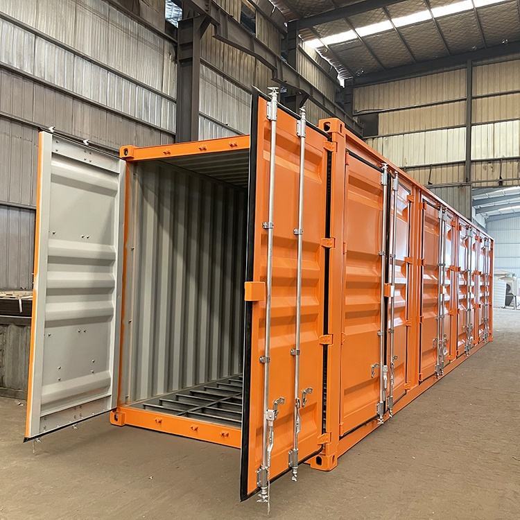 40HQ Modified containers with 4 side doors