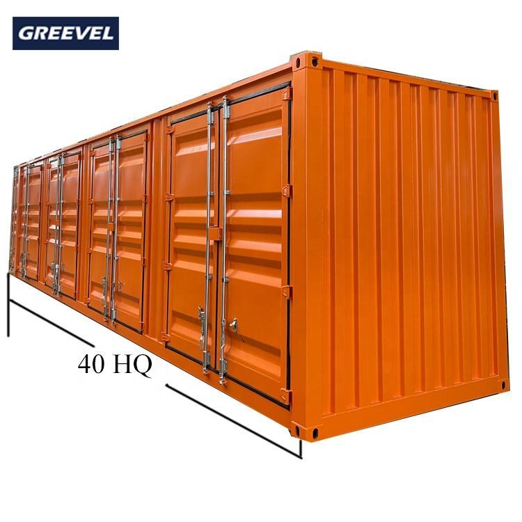 40HQ Modified containers with 4 side doors