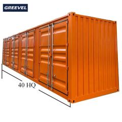 40HQ Modified containers with 4 side doors
