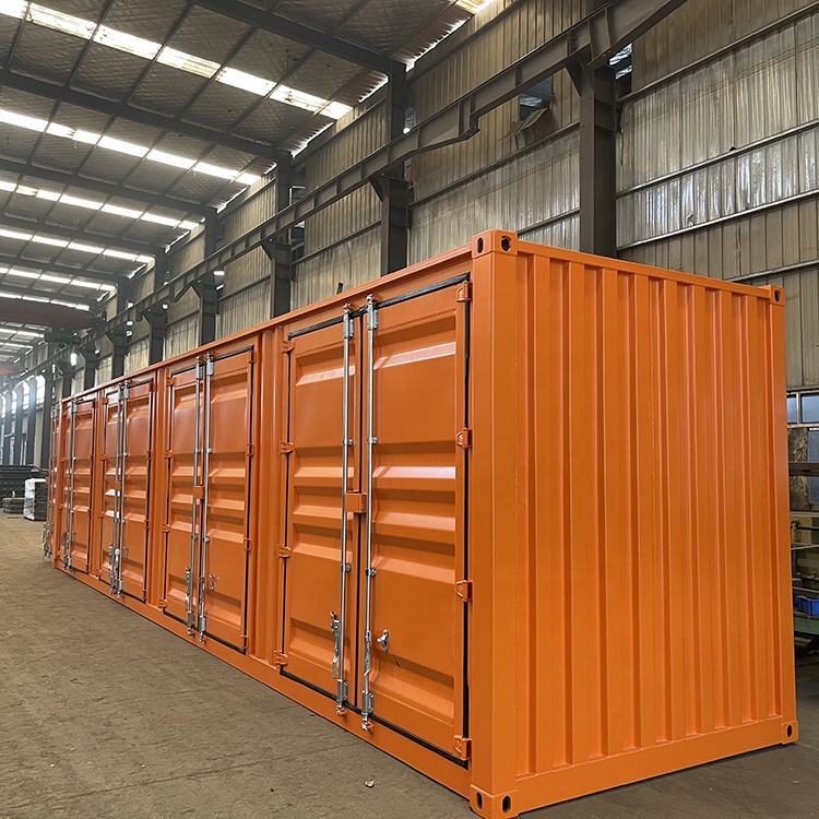 40HQ Modified containers with 4 side doors