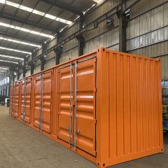40HQ Modified containers with 4 side doors
