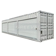 40f High Cube Modified containers with 4 roll-up doors