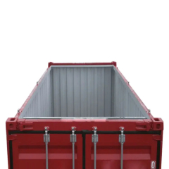 20ft 40ft Open Top Container Rental for sale