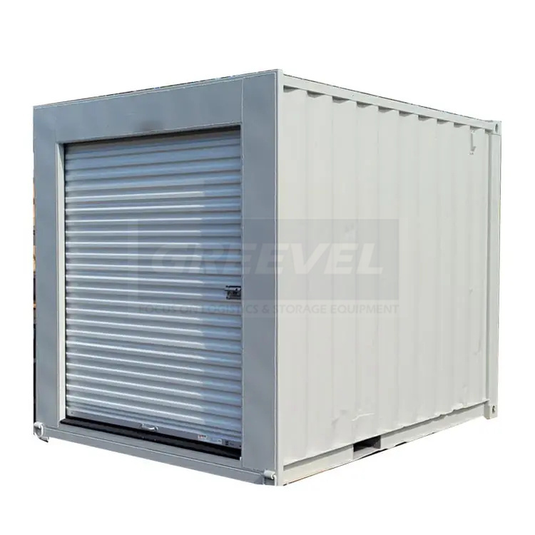 40f High Cube Modified containers with 4 roll-up doors