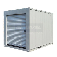 40f High Cube Modified containers with 4 roll-up doors