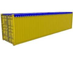 20ft 40ft Open Top Customized Shipping Container for sale