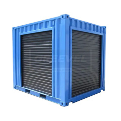 40f High Cube Modified containers with 4 roll-up doors