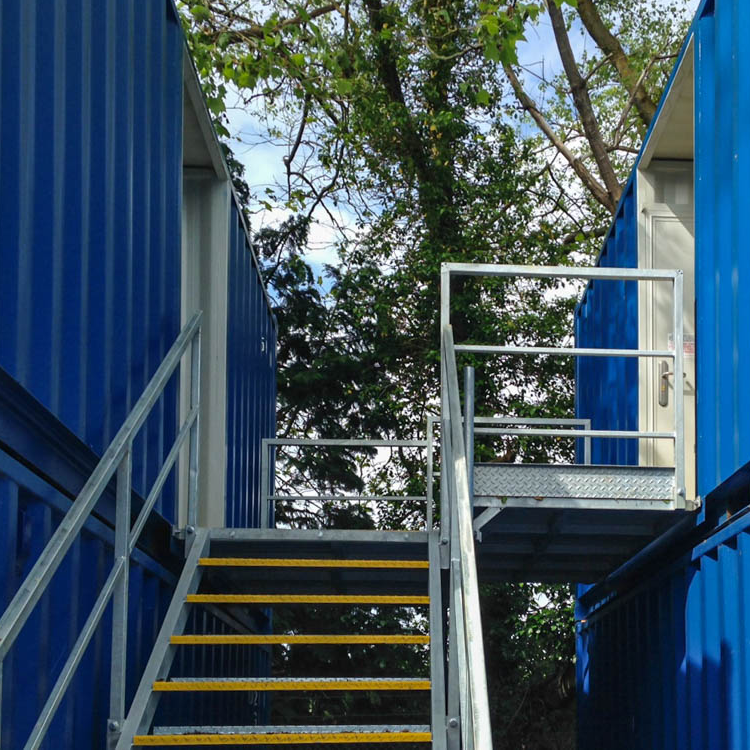 Greevel 40ft High Cube International Shipping Container Storage with 2 Side Doors for sale