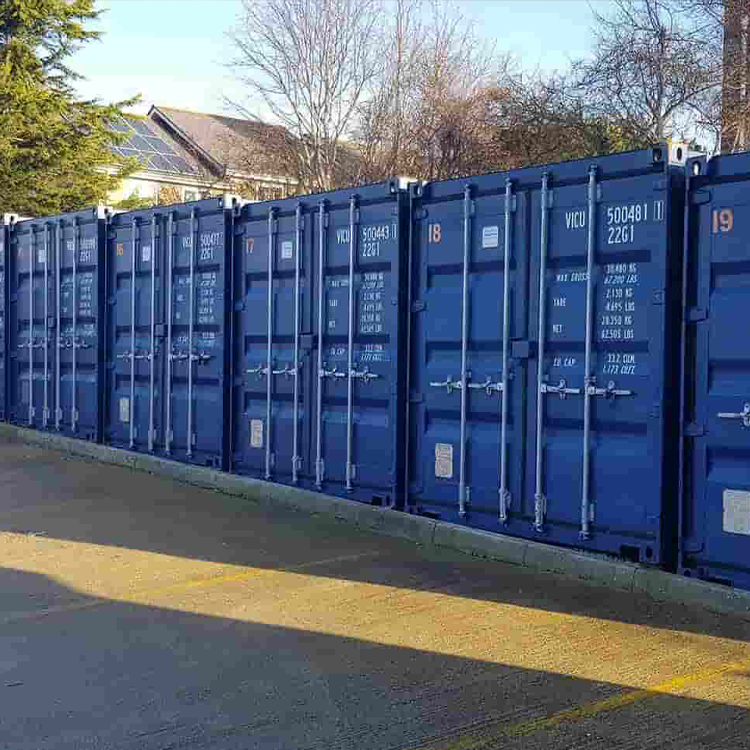 Greevel 40ft High Cube International Shipping Container Storage with 2 Side Doors for sale