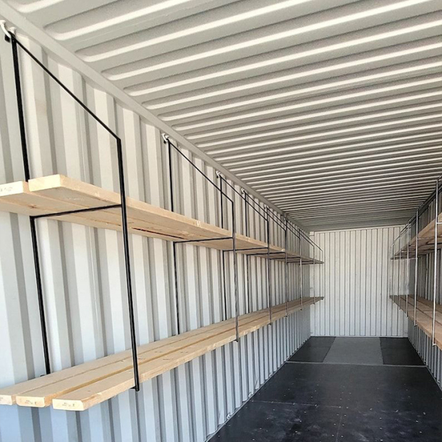 Greevel 40ft High Cube International Shipping Container Storage with 2 Side Doors for sale