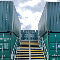 Greevel New and Used from Stock Price High Cube Dry Cargo Shipping Container for Sale