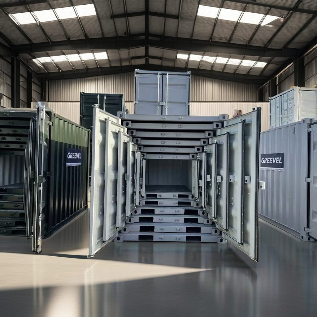 Ideal for Storage & Construction Industry Display 5-10ft Stackable Shipping Containers