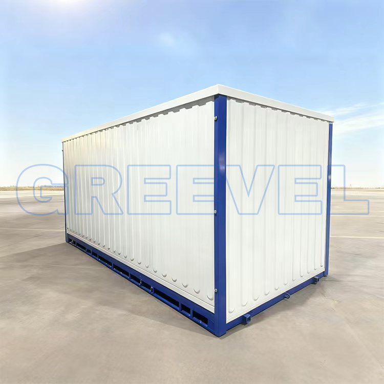 8*20F Relocatable Self Storage Containers with Corrugated Walls