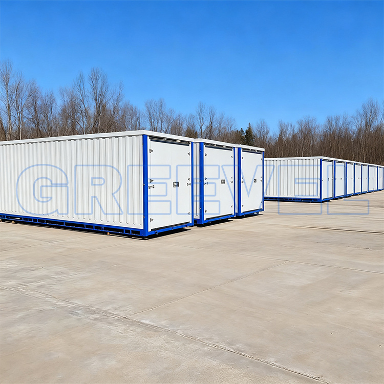 8*20F Relocatable Self Storage Containers with Corrugated Walls