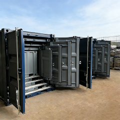 Greevel 5-10ft Stackable Shipping Containers - Stackable Units for Scalable Storage Solutions
