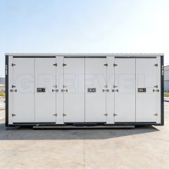 Greevel 8*20F Customizable Steel Self-Storage Container with 3 Side Doors