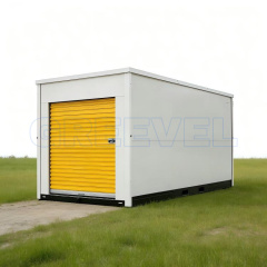 Greevel 8*20F Portable self storage mobile storage units with One End Roll-Up Door