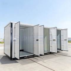Greevel 8*20F Customizable Steel Self-Storage Container with 3 Side Doors