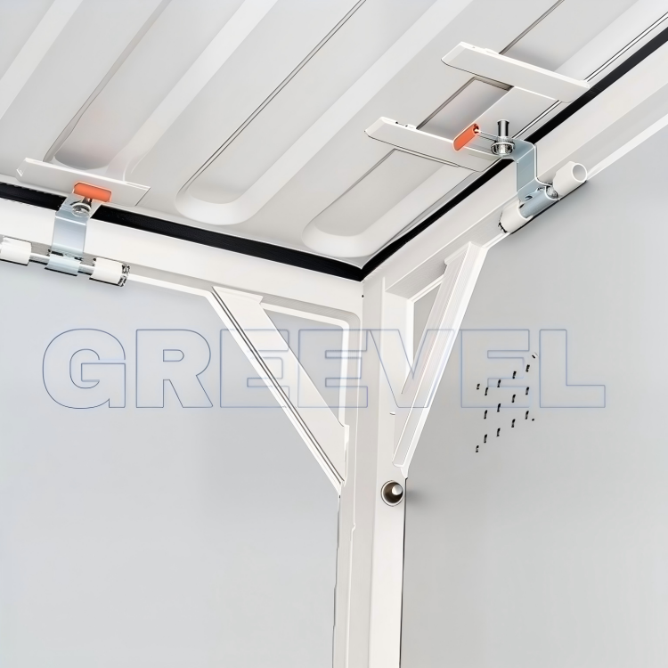 Greevel 8*20F Customizable Steel Self-Storage Container with 3 Side Doors