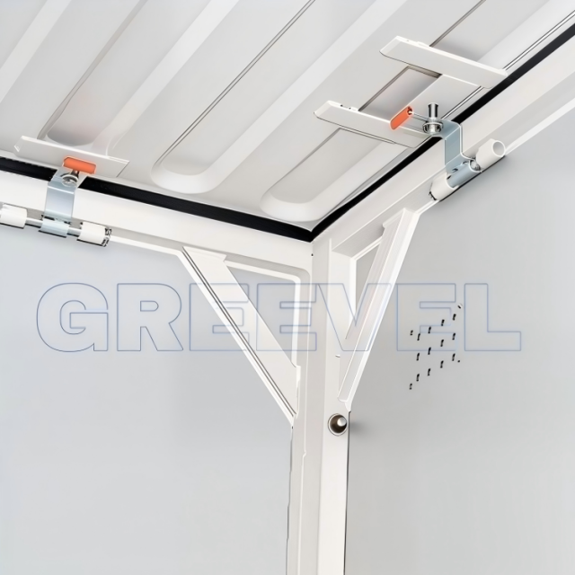 Greevel 8*20F Customizable Steel Self-Storage Container with 3 Side Doors
