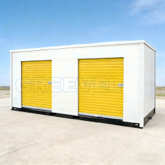 Greevel 8*20F Portable Storage Containers with 2 Side Roll-up doors for sale