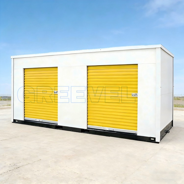 Greevel 8*20F Portable Storage Containers with 2 Side Roll-up doors for sale