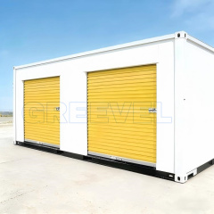 Greevel 8*20F Portable Storage Containers with 2 Side Roll-up doors for sale