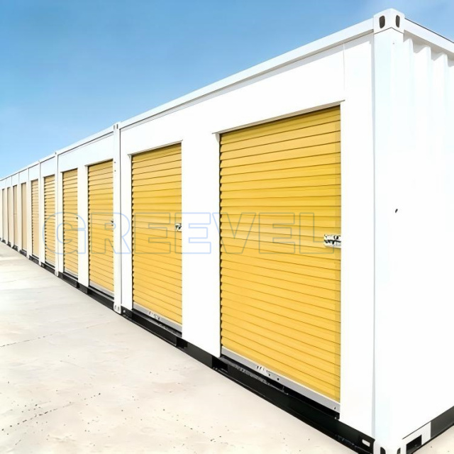 Greevel 8*20F Portable Storage Containers with 2 Side Roll-up doors for sale