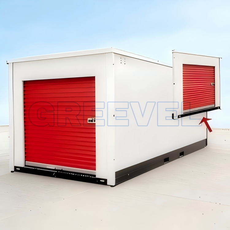 Greevel 8*20F Portable Storage Containers with Double Roll-up Doors for Sale