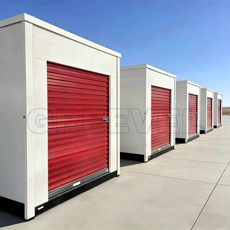 8x20F Greevel One End Roll-Up Door Container for Convenient Storage
