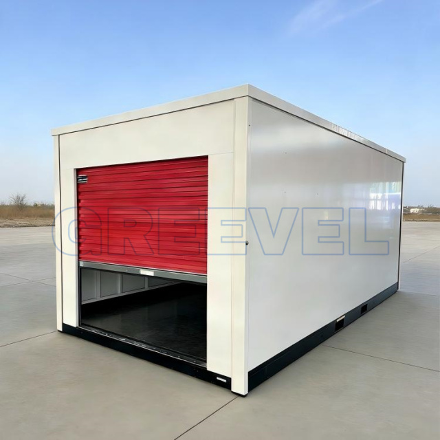 8x20F Greevel One End Roll-Up Door Container for Convenient Storage