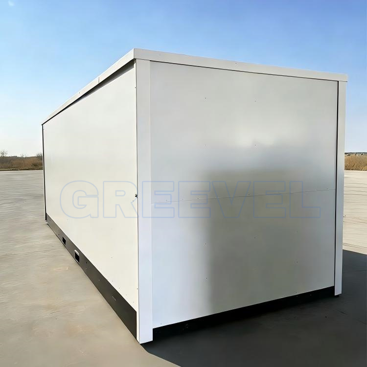 Greevel Customized 8*20F Outdoor Storage Containers with 3 Side Roll-up doors for sale