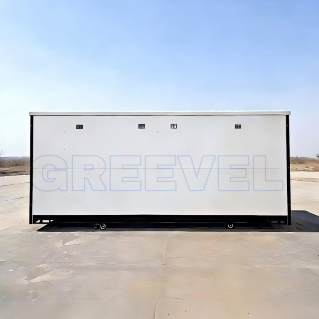 Greevel 8*20F Portable Storage Containers with Double Roll-up Doors for Sale