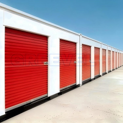 8*20F Greevel Durable Portable Storage Container with 2 Side Roll-Up Doors
