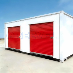 8*20F Greevel Durable Portable Storage Container with 2 Side Roll-Up Doors