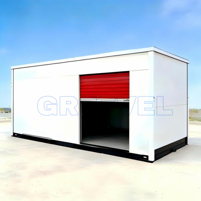 Greevel 8*20F Portable Storage Container with One Side Roll-up Door for sale