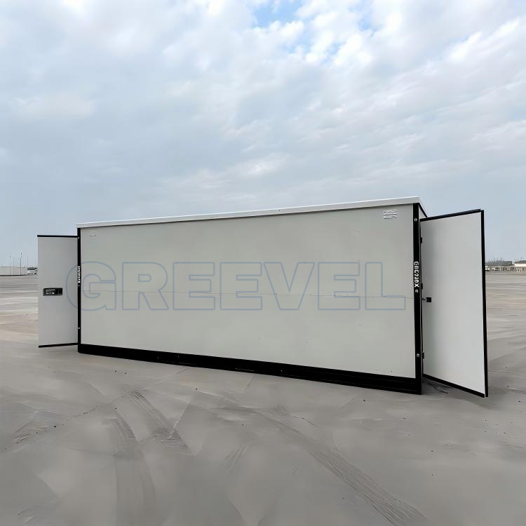 8*20F Greevel Storage Container with Double Swing Doors for Sale