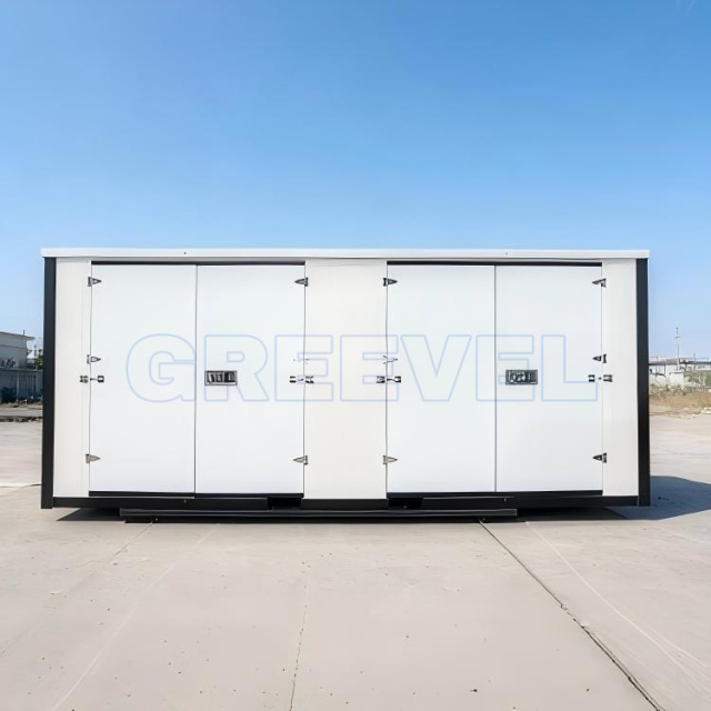 Greevel 8*20F Portable Self Storage Container with Two Rooms