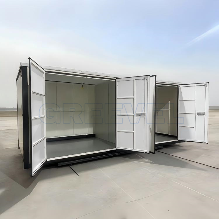 Greevel 8*20F Portable Self Storage Container with Two Rooms